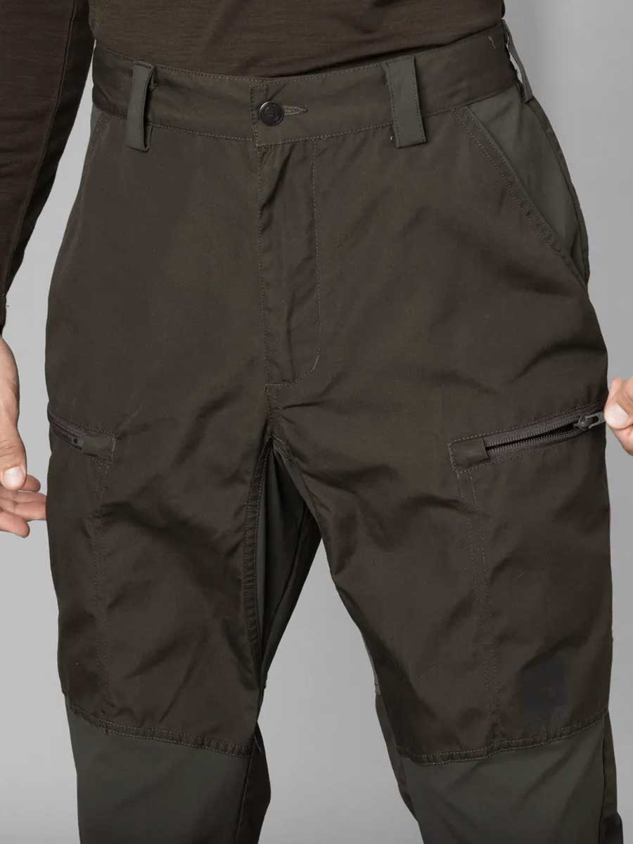 HARKILA Fjell Trousers - Mens - Shadow Brown / Grey - Image 2