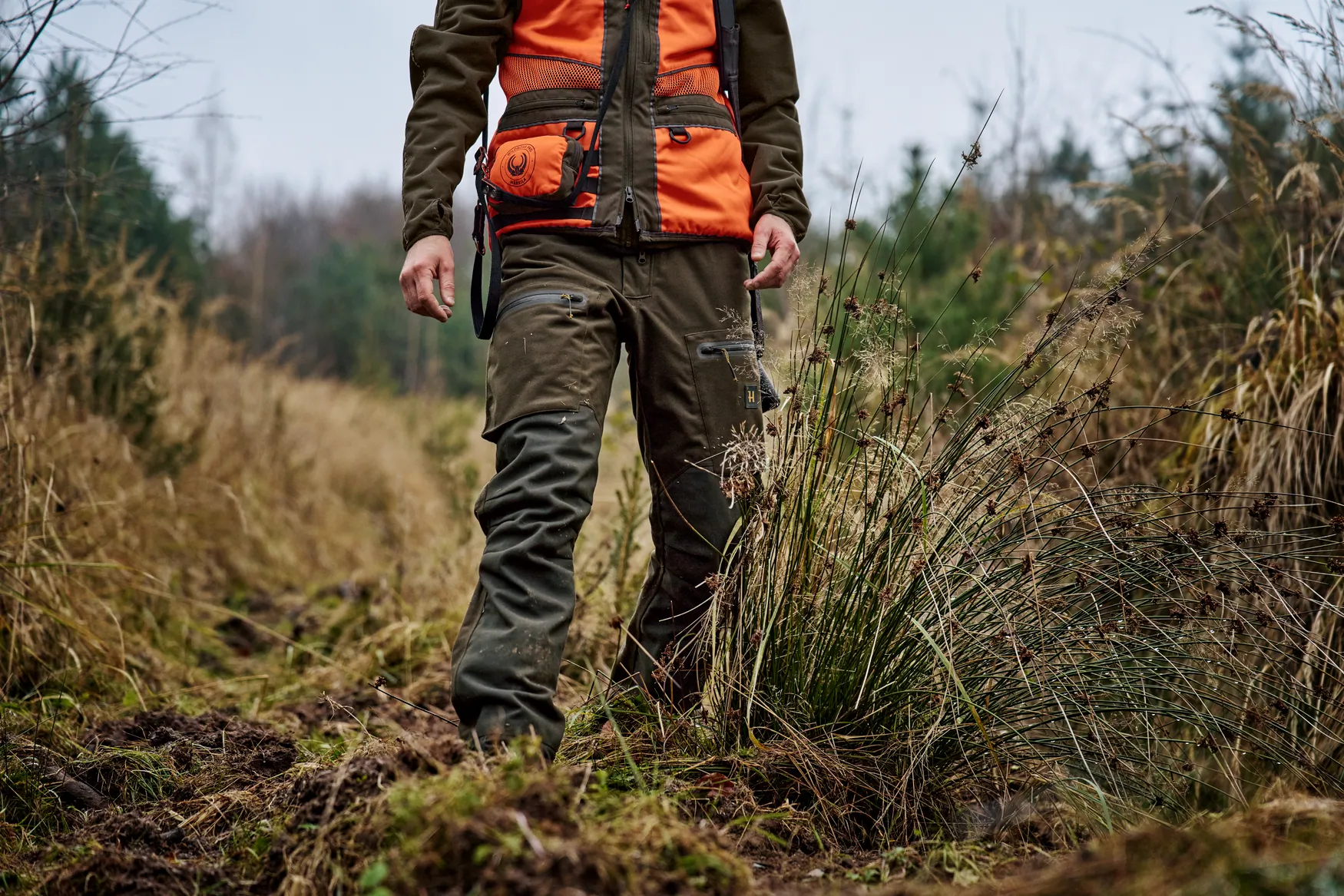 HARKILA Forest Hunter Pro GTX Trousers - Mens – Hunting Green / Shadow Brown - Image 4
