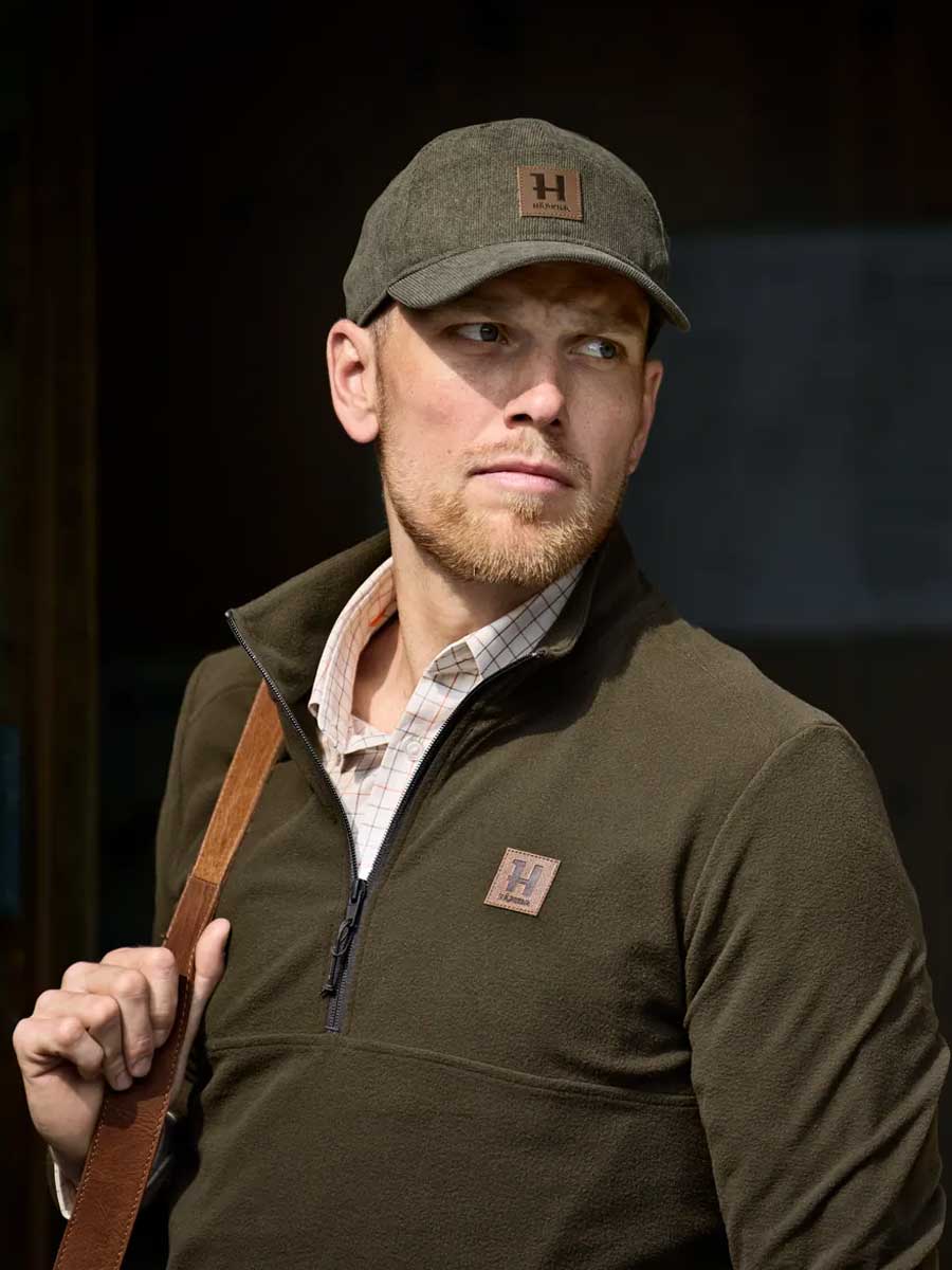 HARKILA Fyrr Fleece Pullover - Mens - Willow Green - Image 2