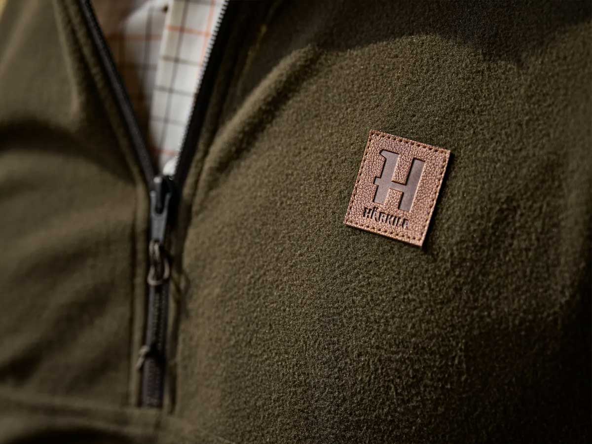 HARKILA Fyrr Fleece Pullover - Mens - Willow Green - Image 3
