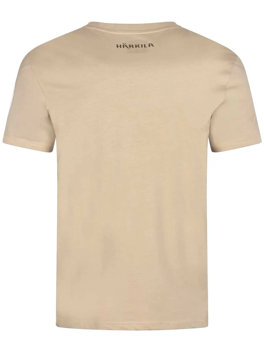 HARKILA Heim T-shirt - Mens - Pure Cashmere - Image 3