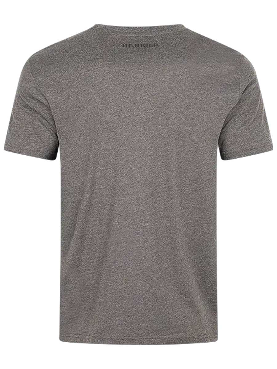 HARKILA Identity T-shirt - Mens - Brown Melange - Image 3