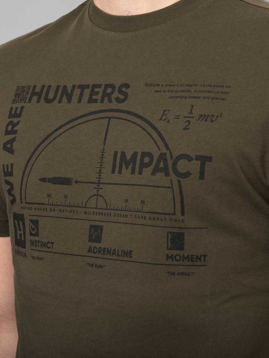 HARKILA Impact T-shirt - Mens - Willow Green - Image 3
