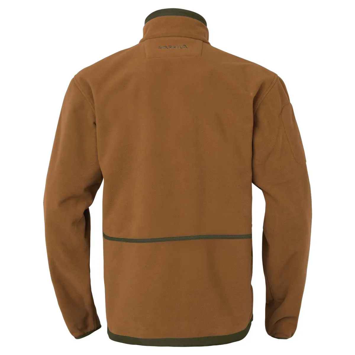 HARKILA Kamko Fleece - Mens Reversible Windstopper - Forest Night / Rustique Clay - Image 5