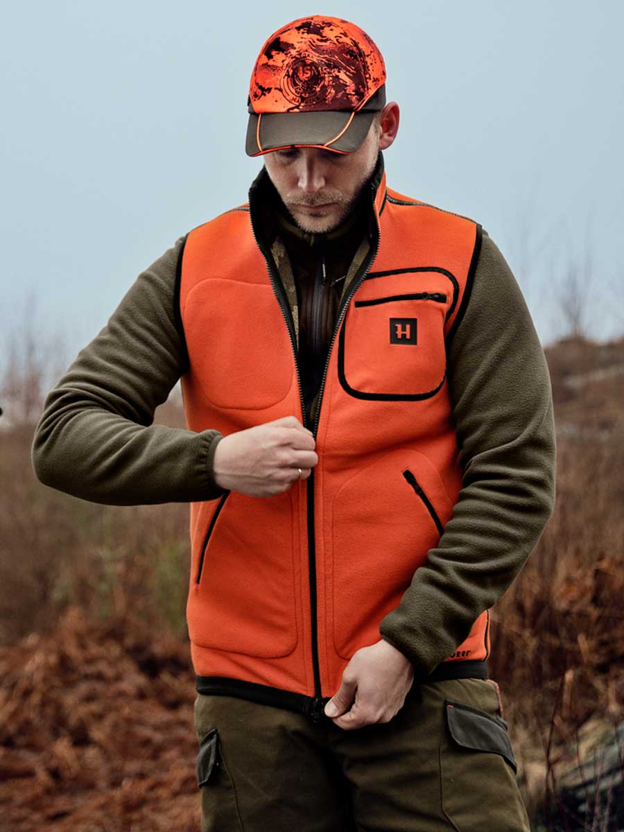 HARKILA Kamko Pro Edition Reversible Waistcoat - Mens - AXIS MSP Limited Edition/Orange - Image 4