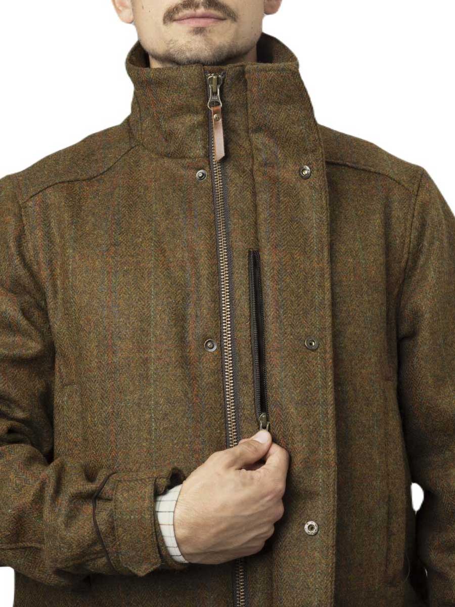 HARKILA Kenmore GTX Tweed jacket - Mens - Terragon Brown - Image 4