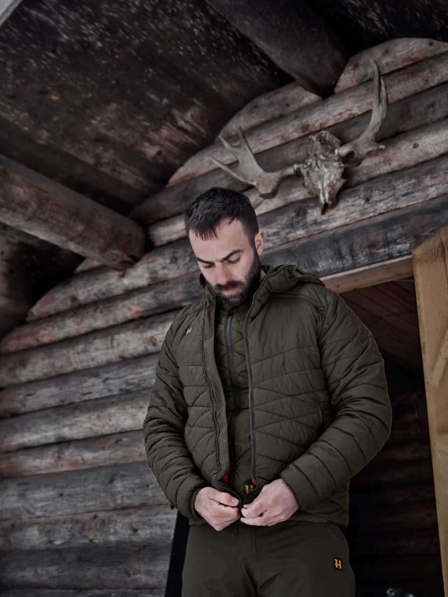 HARKILA Logmar Insulated Packable Hooded Jacket - Mens - Willow Green - Image 7