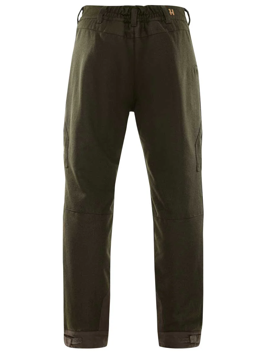 HARKILA Metso Winter Trousers - Mens - Willow Green / Shadow Brown - Image 2