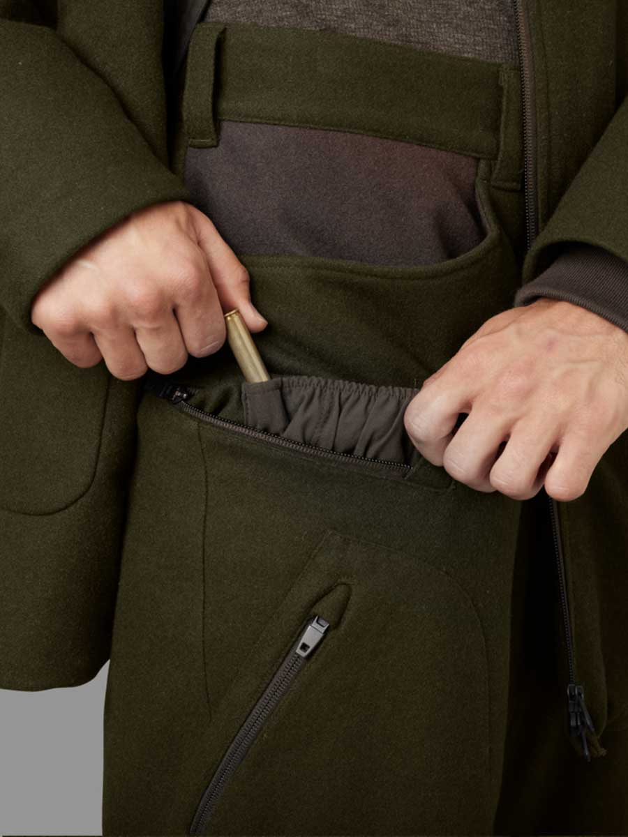HARKILA Metso Winter Trousers - Mens - Willow Green / Shadow Brown - Image 6