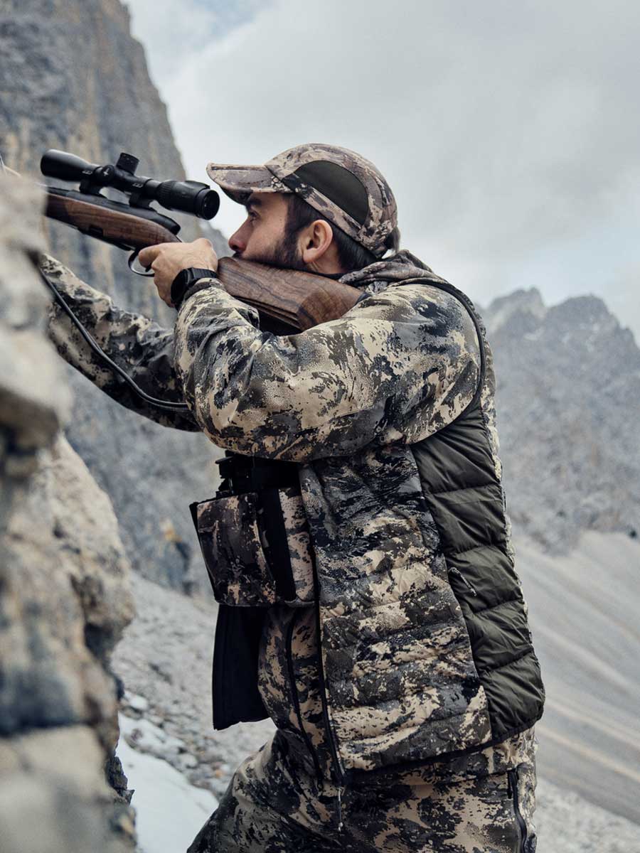 HARKILA Mountain Hunter Reversible Down Waistcoat - Mens - AXIS MSP Mountain - Image 2