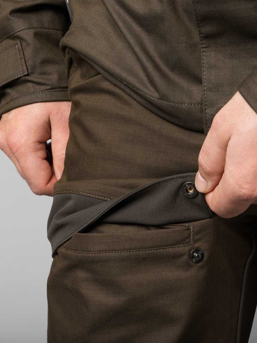 HARKILA Nordic Hunter HWS Waterproof Trousers - Mens - Willow Green - Image 4