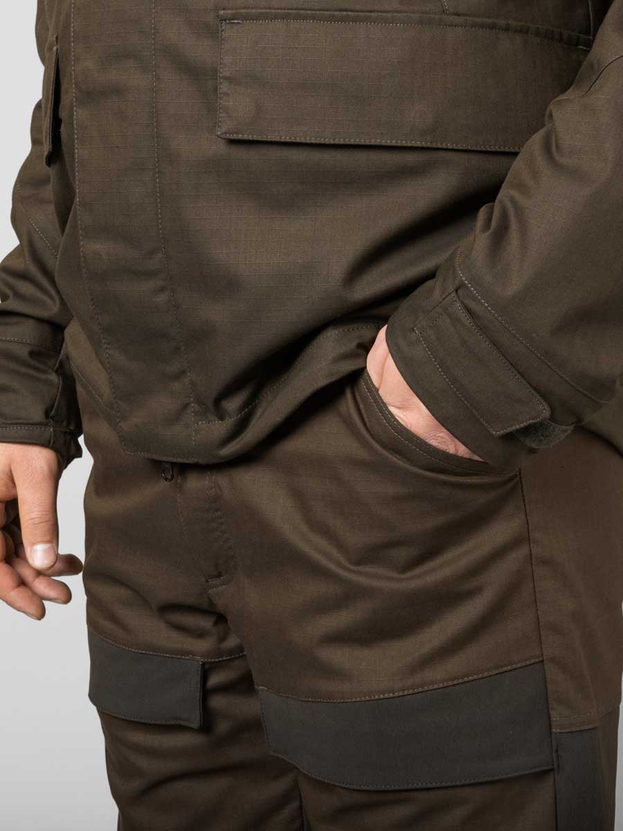 HARKILA Nordic Hunter HWS Waterproof Trousers - Mens - Willow Green - Image 5