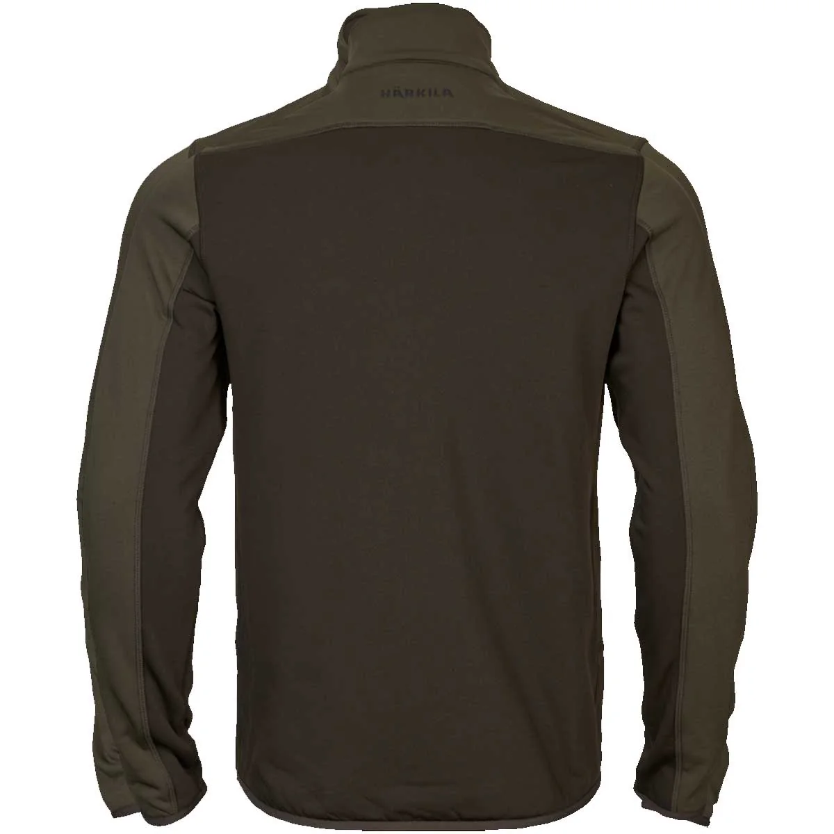 HARKILA Olaf Fleece Jacket - Mens - Shadow Brown / Forest Night - Image 3