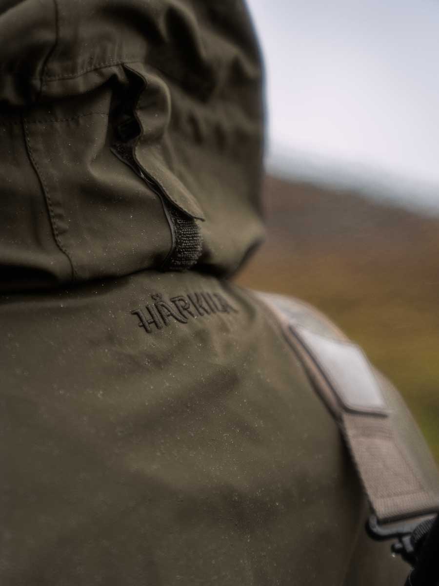 HARKILA Orton Tech HWS Waterproof Packable Smock - Mens - Willow Green - Image 8
