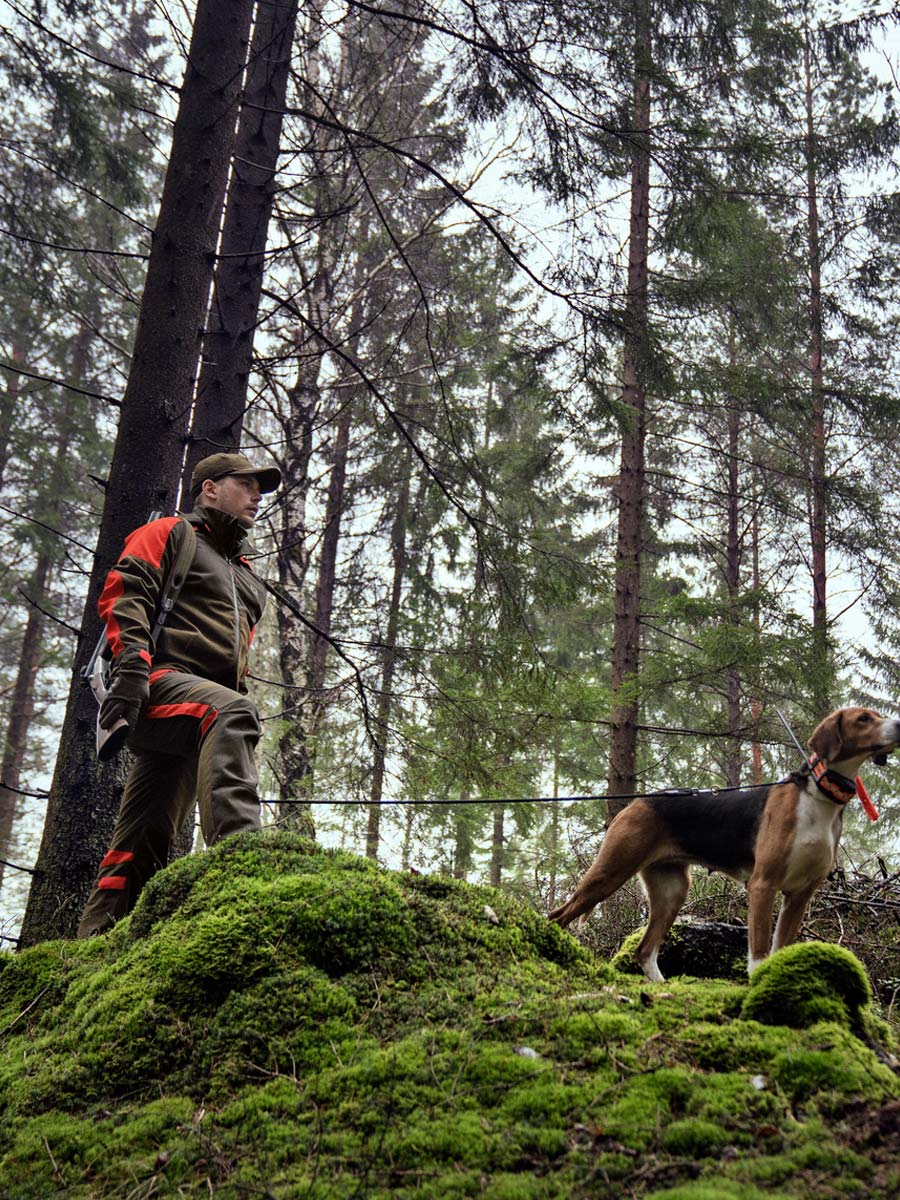 HARKILA Pro Hunter Dog Keeper GTX Jacket - Mens - Willow green & Orange - Image 10