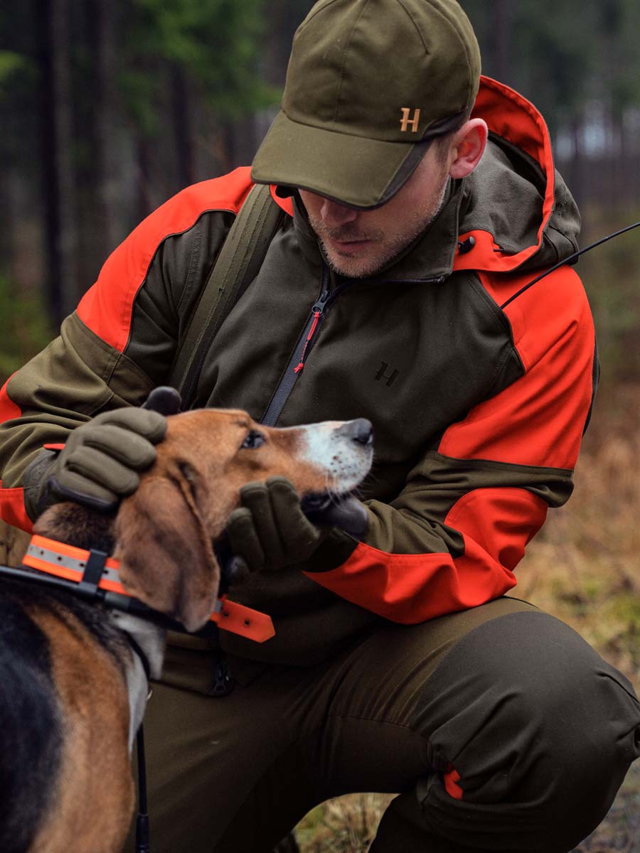HARKILA Pro Hunter Dog Keeper GTX Jacket - Mens - Willow green & Orange - Image 12