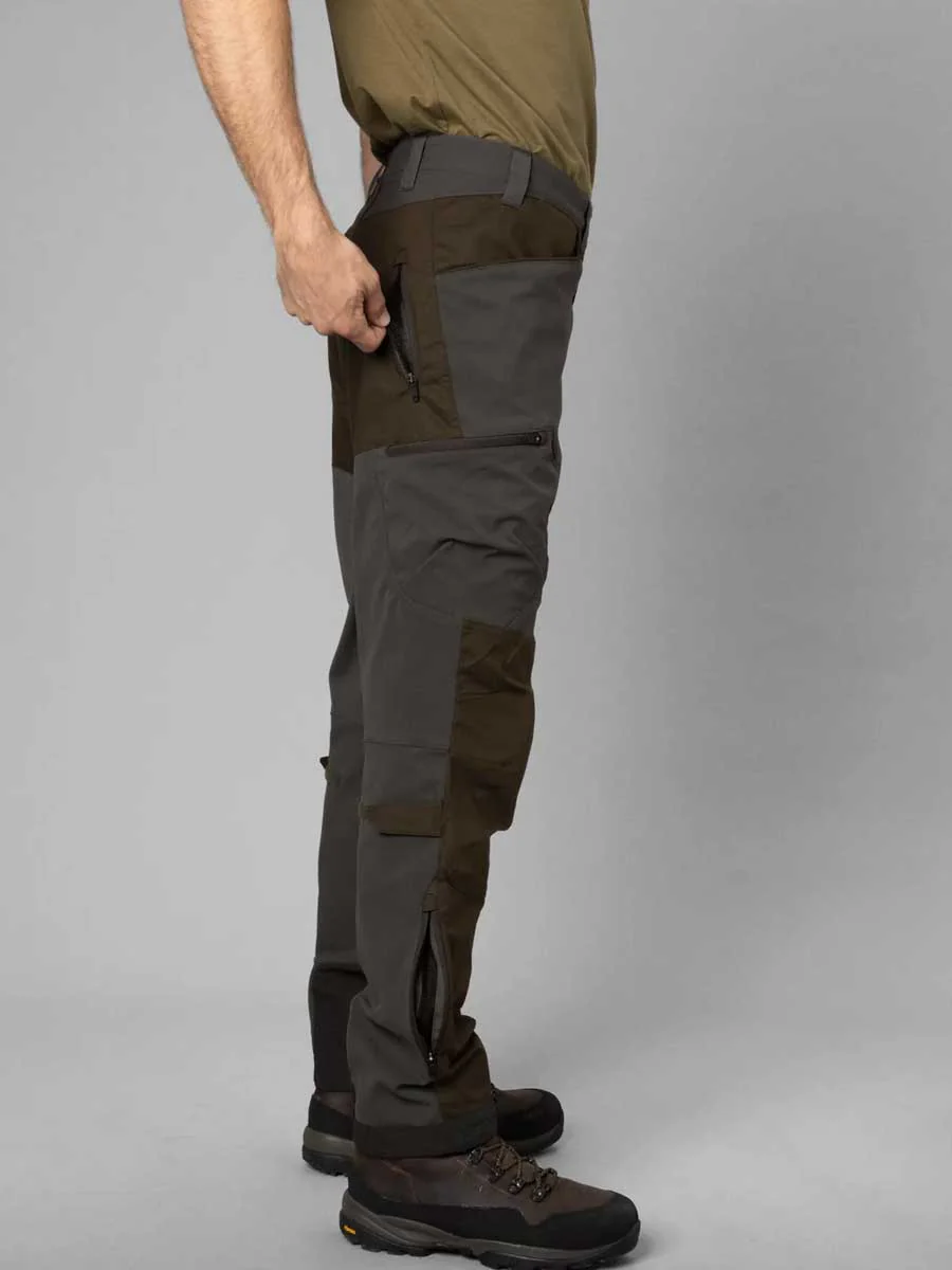 HARKILA Ragnar Trousers - Mens - Grey & Willow Green - Image 5