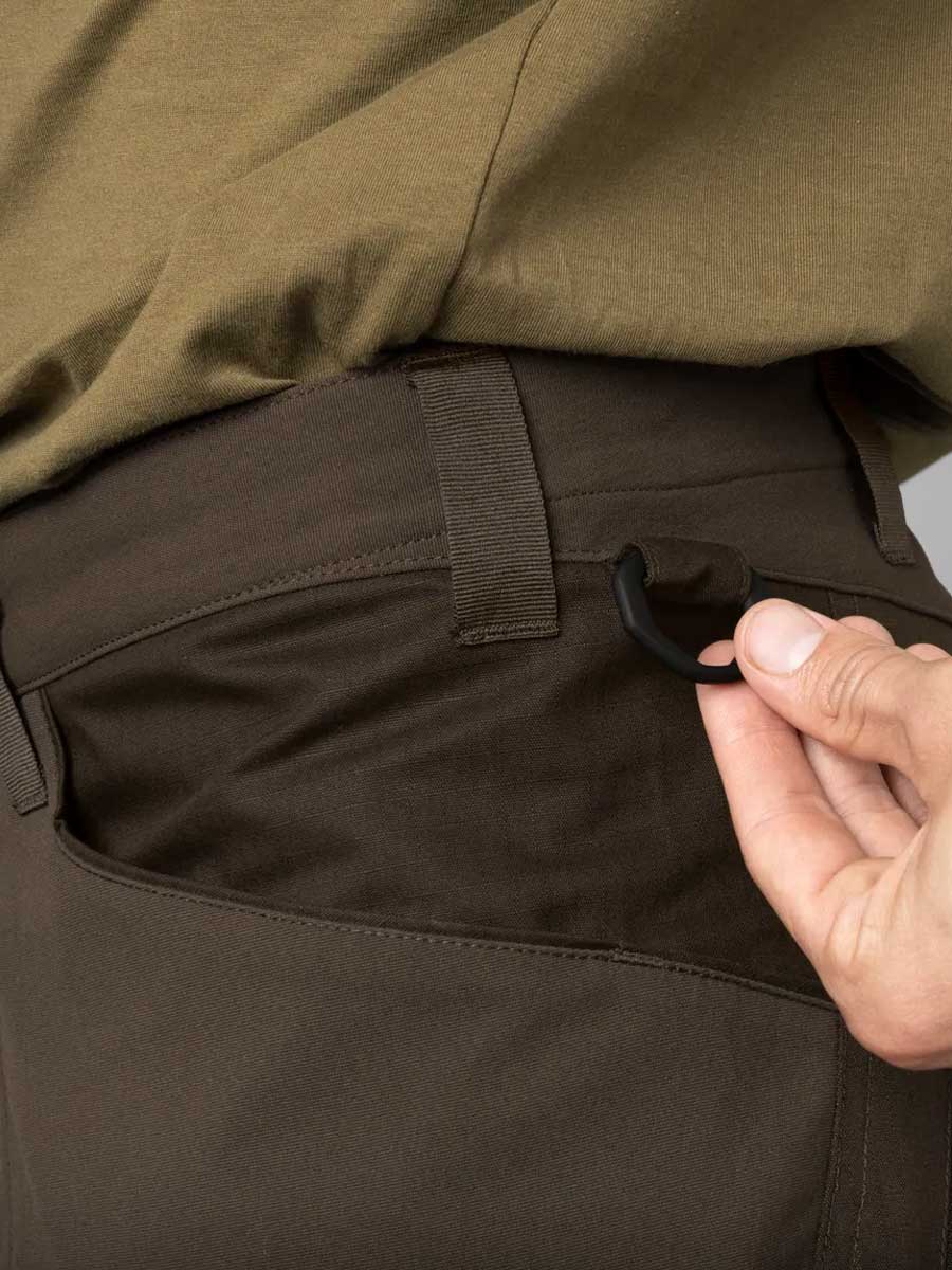 HARKILA Ragnar Trousers - Mens - Slate Brown & Willow Green - Image 3