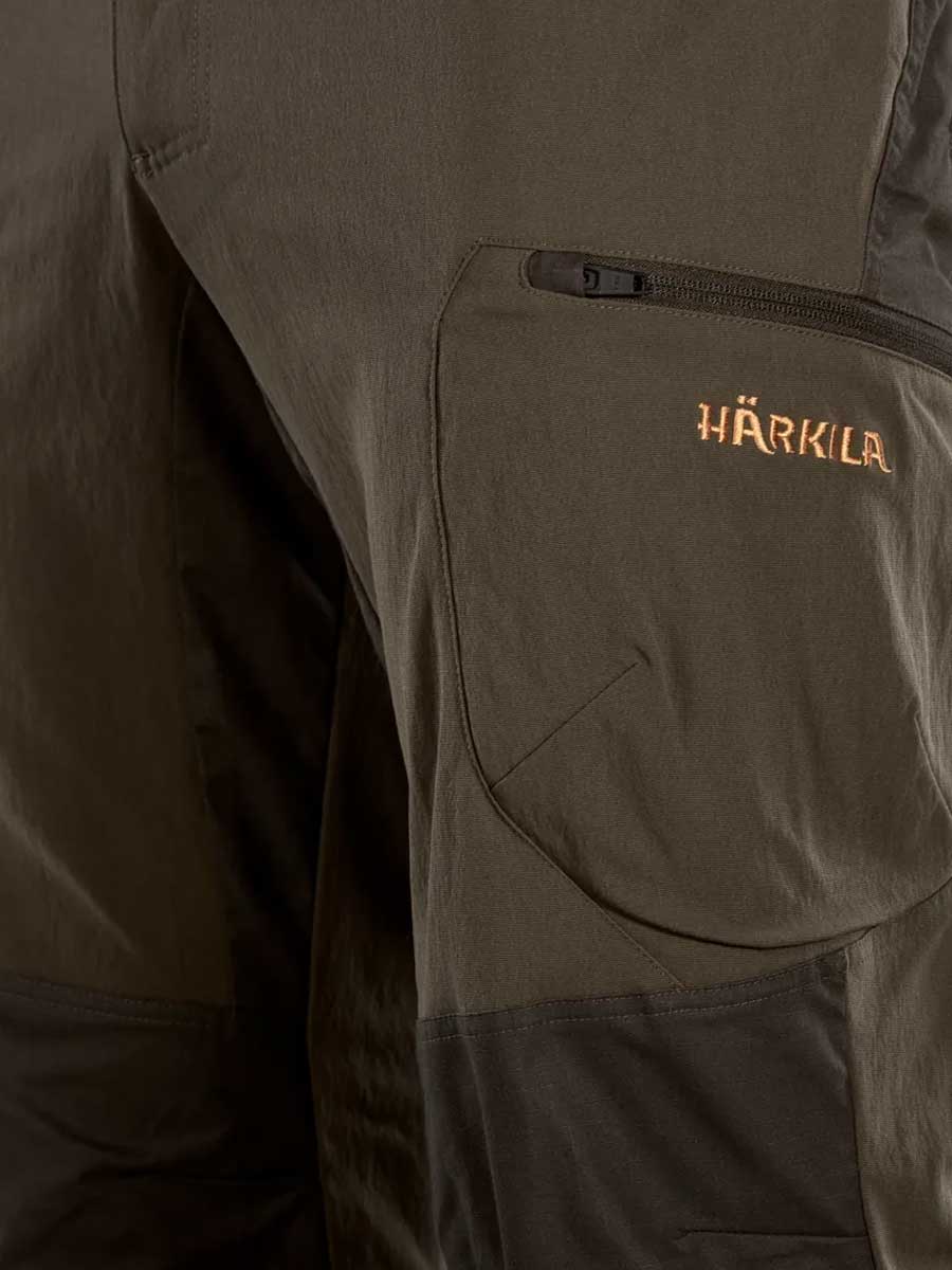 HARKILA Ragnar Trousers - Mens - Willow Green & Shadow Grey - Image 4