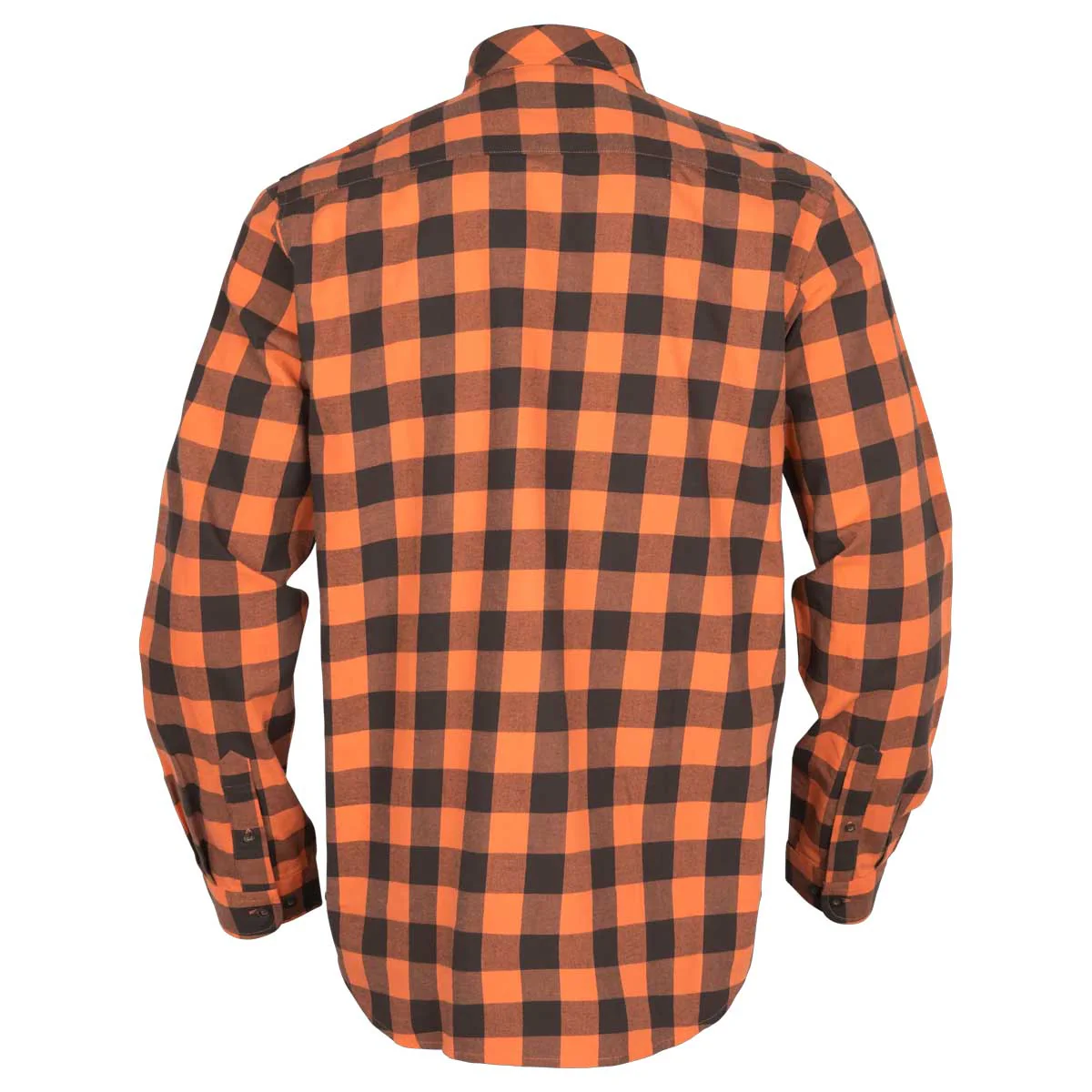 HARKILA Scandinavian Long Sleeve Shirt - Mens - Mandarin Check - Image 6