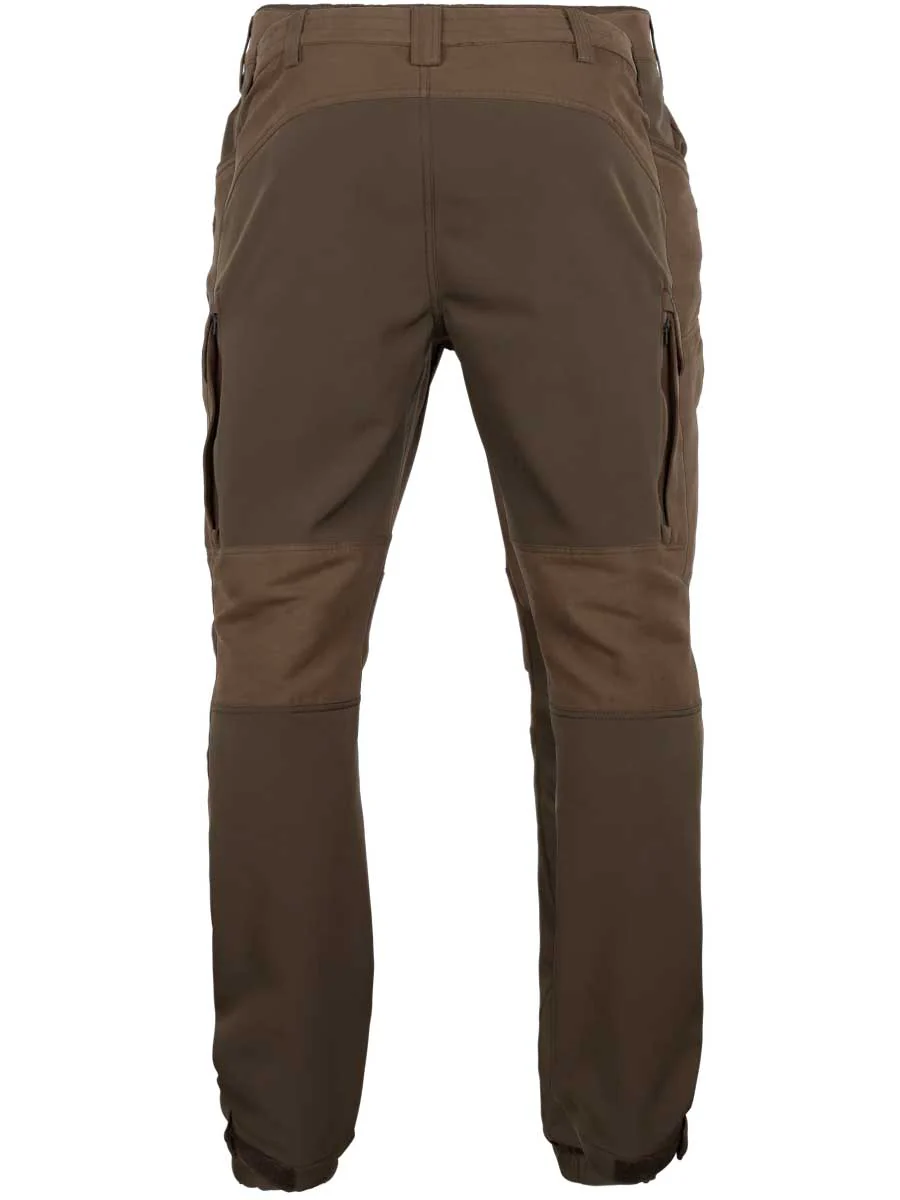 HARKILA Scandinavian Trousers - Mens - Dark Earth / Slate Brown - Image 3