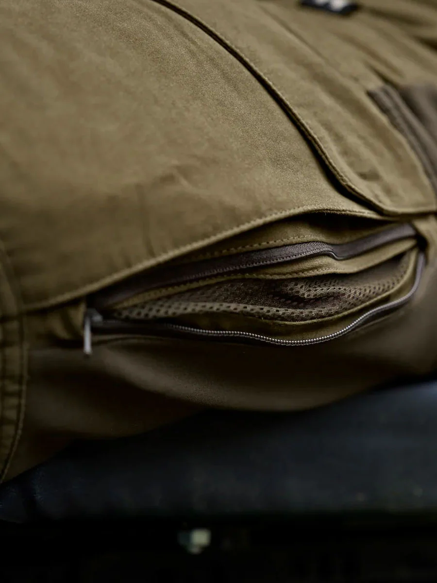 HARKILA Scandinavian Trousers - Mens - Dark Olive / Willow green - Image 9