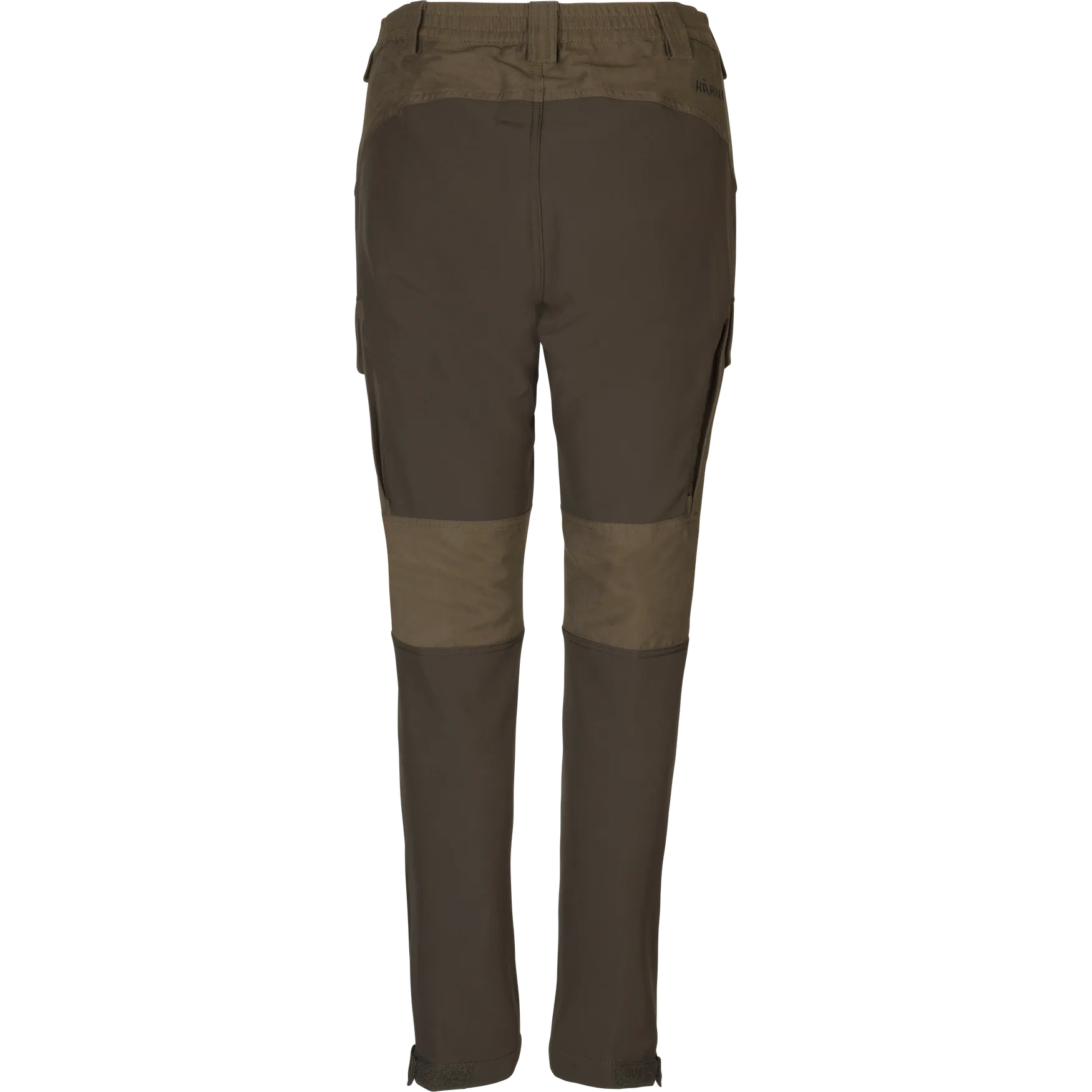 HARKILA Scandinavian Trousers - Womens - Willow Green / Deep Brown - Image 3