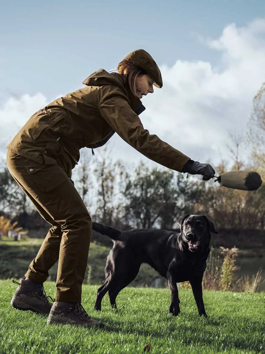 HARKILA Retrieve Waterproof Jacket - Womens - Warm Olive - Image 2