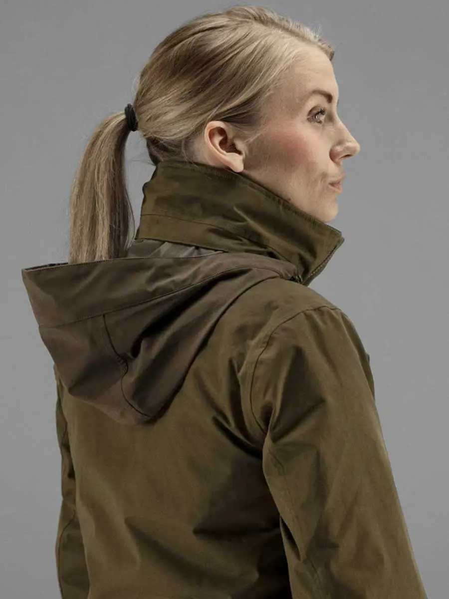 HARKILA Retrieve Waterproof Jacket - Womens - Warm Olive - Image 6