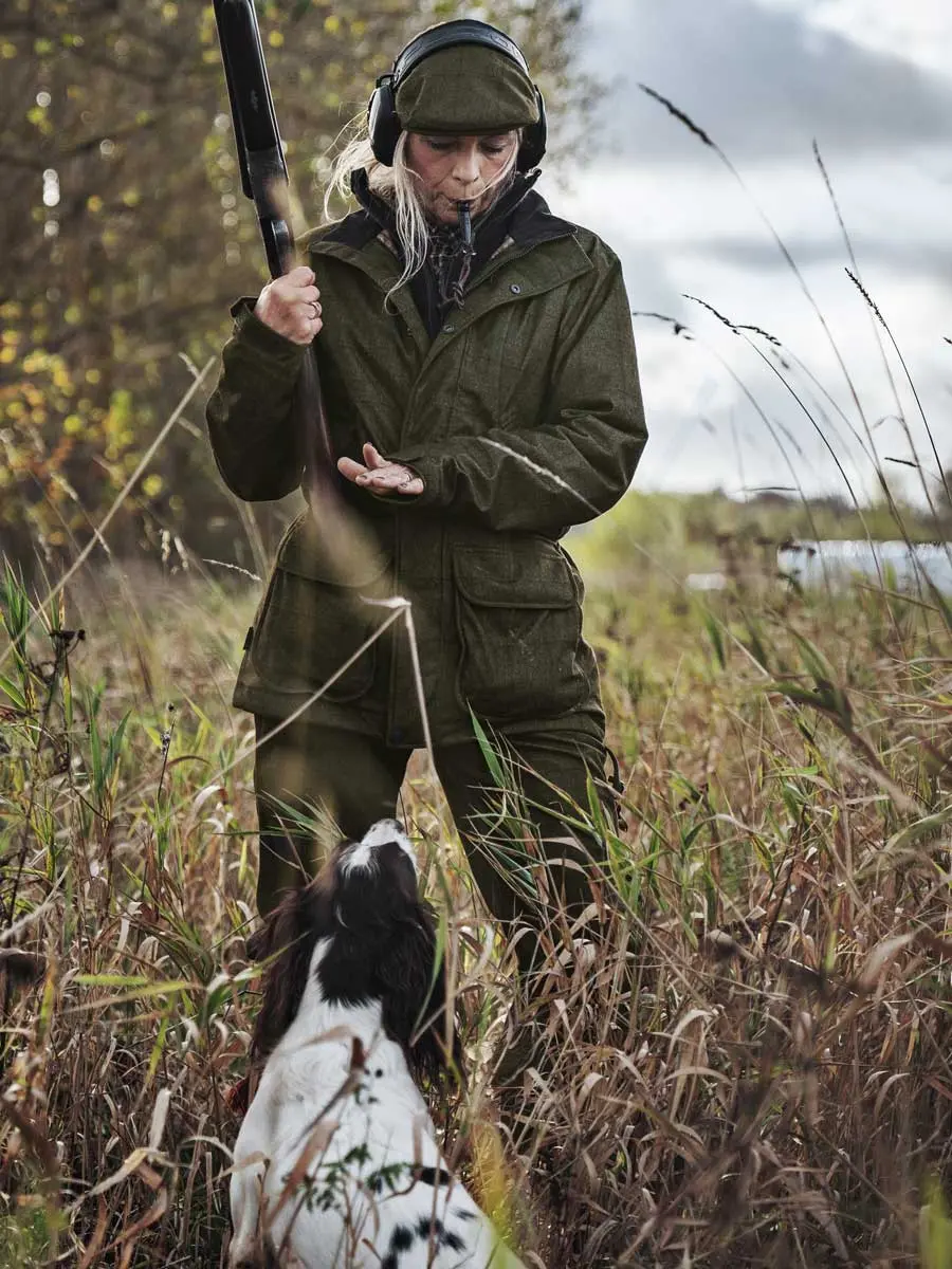HARKILA Stornoway Shooting Jacket - Ladies - Willow Green - Image 2
