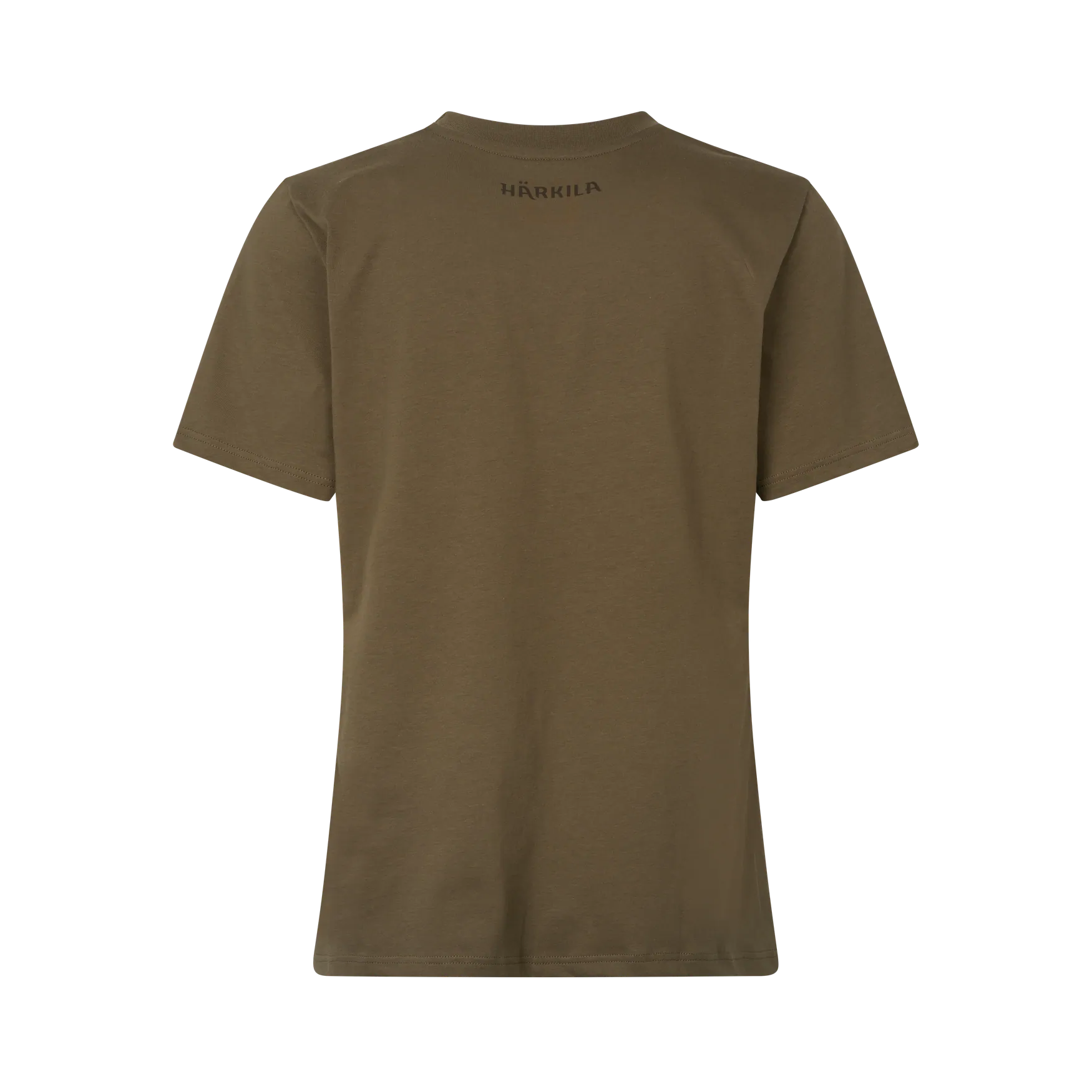 HARKILA Stag Badge T-Shirt - Womens - Beech - Image 3