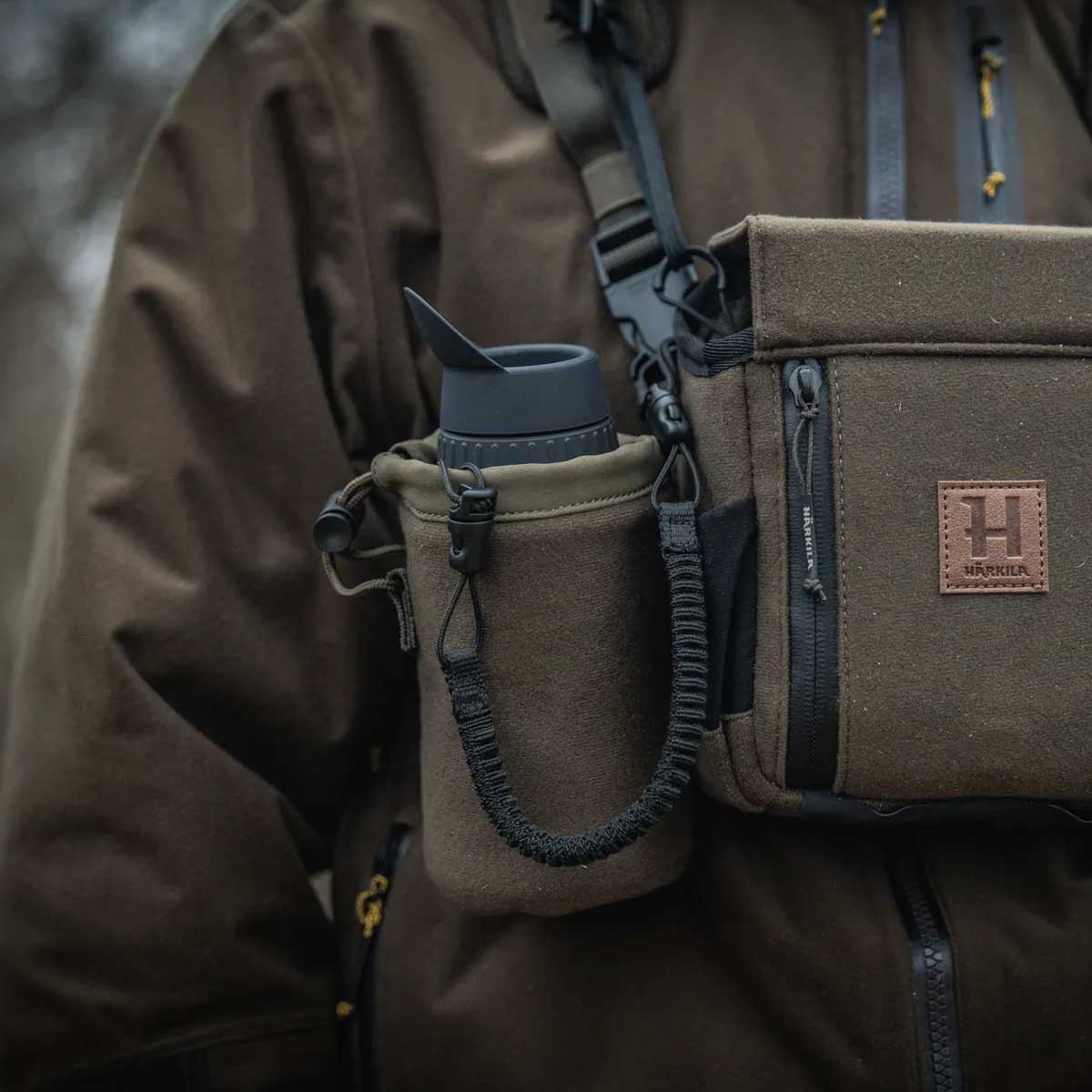 HARKILA Thermal Spotter Pouch - Dark Willow Green - Image 2
