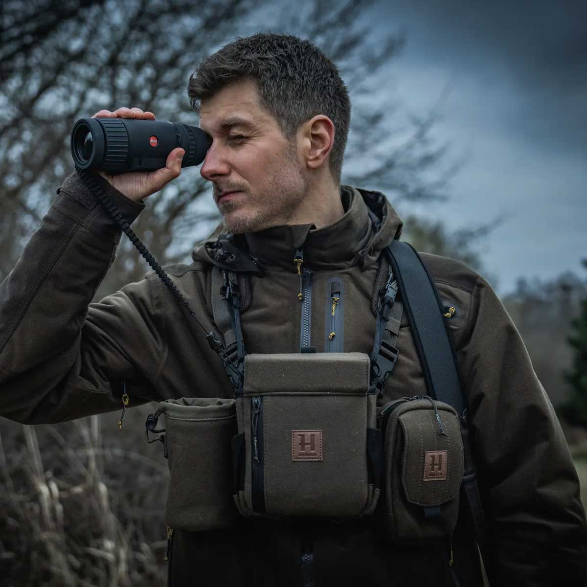 HARKILA Thermal Spotter Pouch - Dark Willow Green - Image 3
