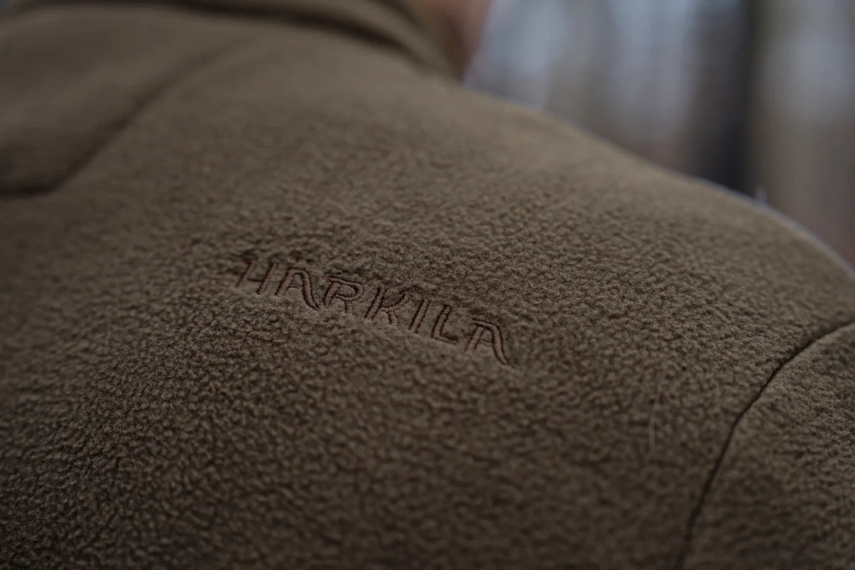 HARKILA Torsby Fleece Jacket - Mens - Dark Brown - Image 6