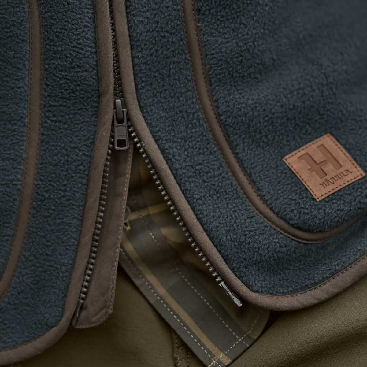 HARKILA Torsby Fleece Jacket - Mens - Dark Navy - Image 2