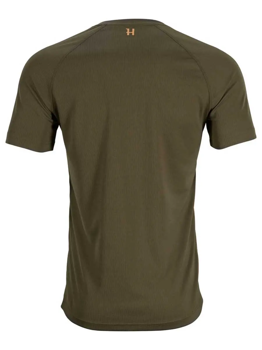 HARKILA Trail Short Sleeve Shirt - Mens - Willow Green - Image 3