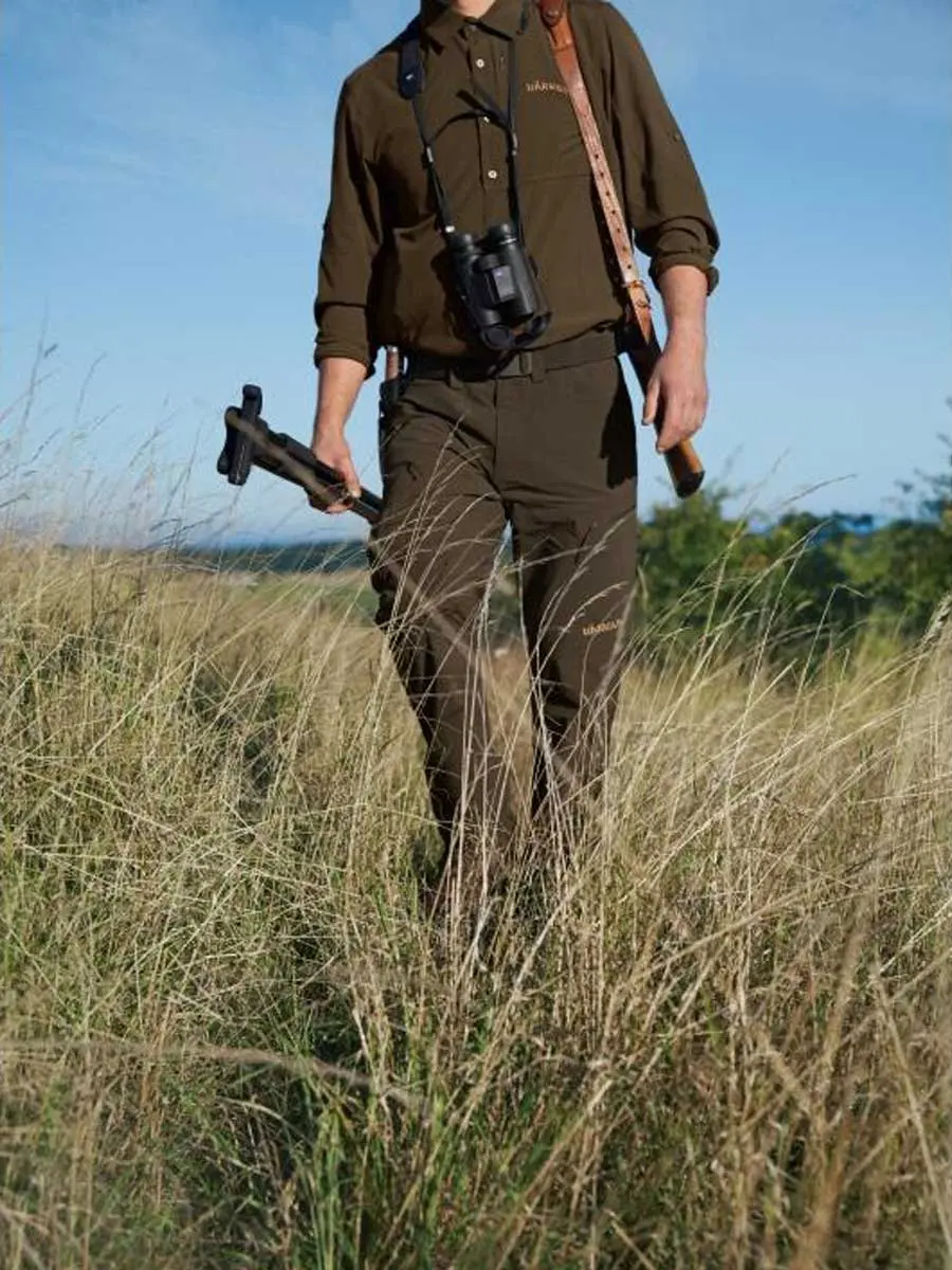 HARKILA Trail Trousers - Mens - Willow Green - Image 2