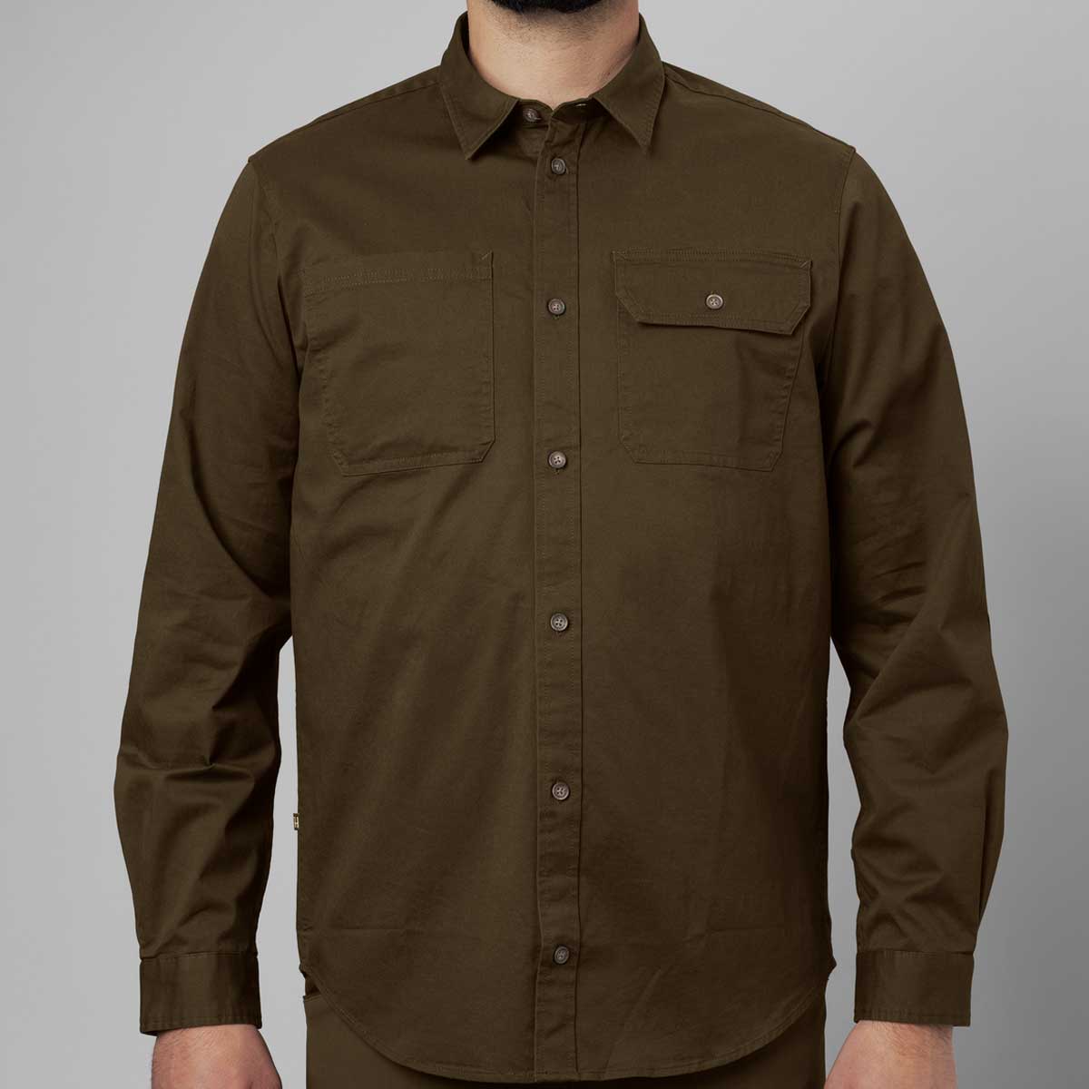 HARKILA Trym Tough Cotton Shirt - Mens - Willow Green - Image 5