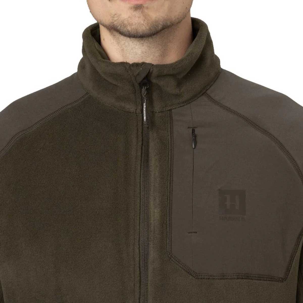 HARKILA Venjan 2.0 Fleece Jacket - Mens - Shadow brown - Image 4
