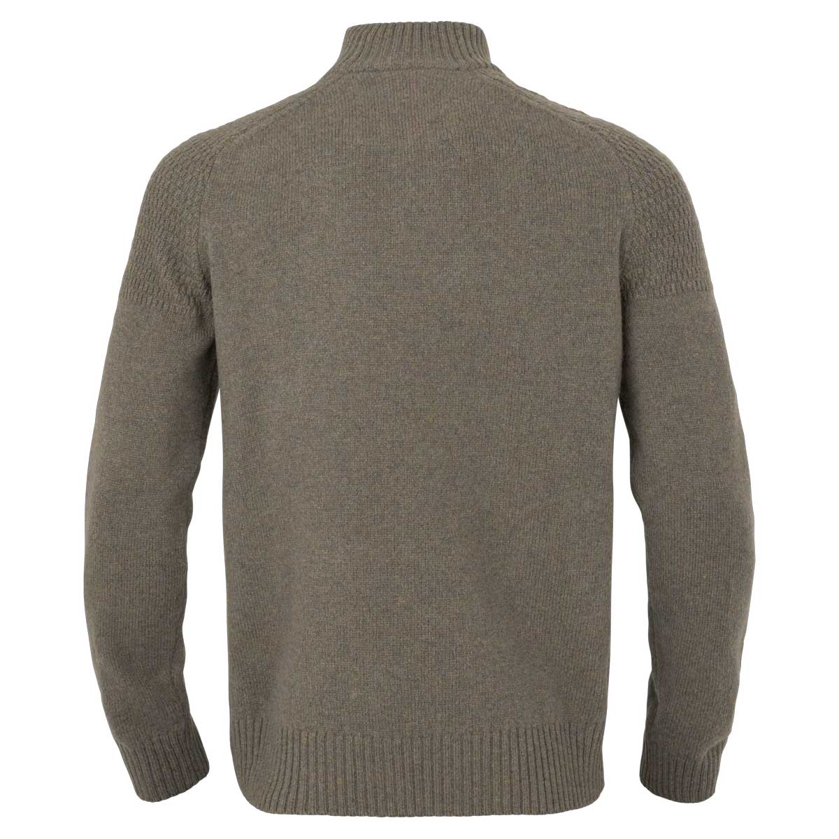 HARKILA Vincent Merino Half Zip Pullover - Mens - Dark Sand - Image 3