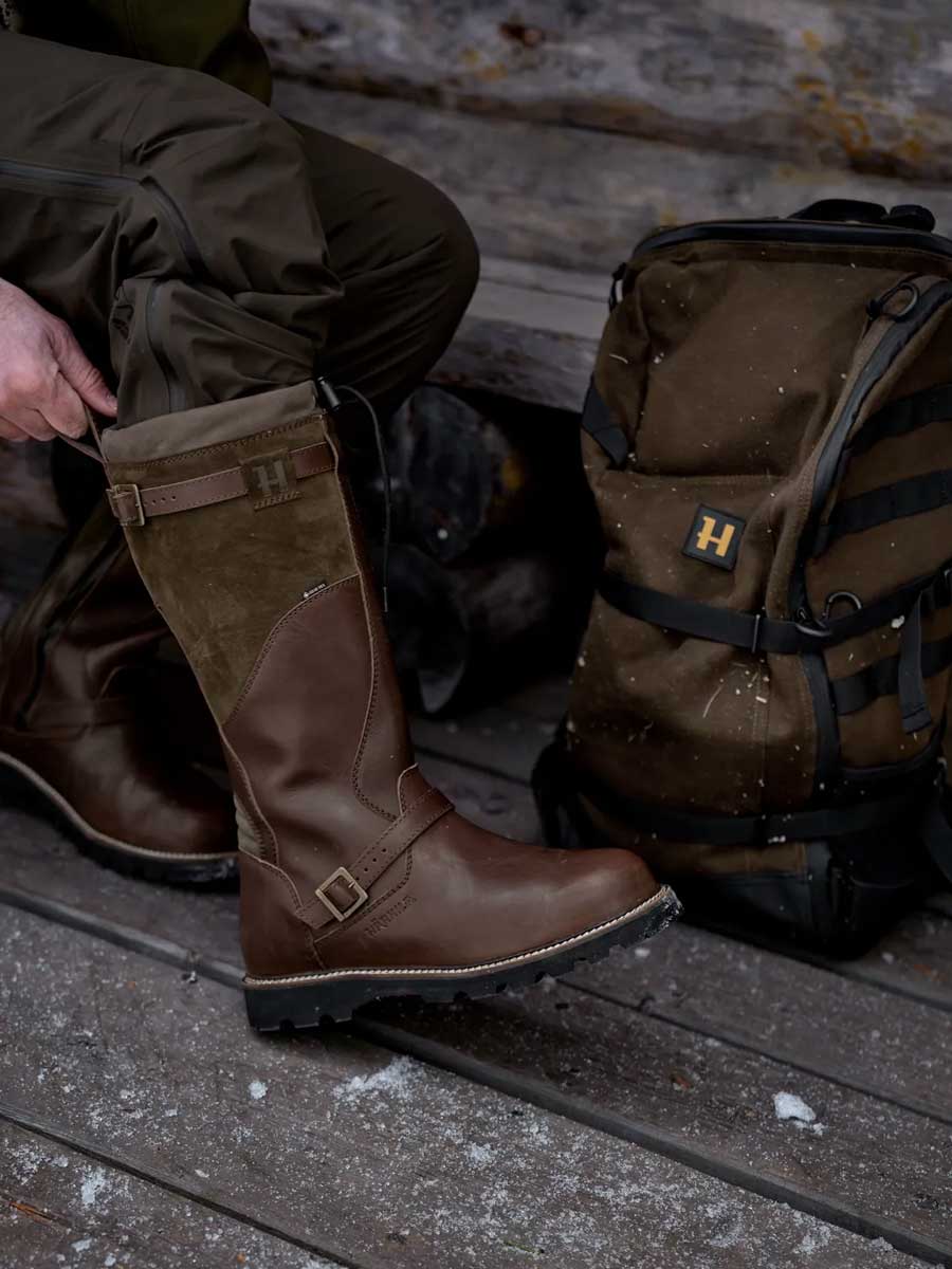 HARKILA Visent 2.0 GTX Boots - Mens - Willow Green / Shadow Brown - Image 6