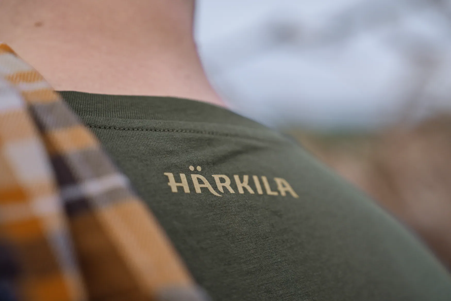 HARKILA Wildboar Logo T-Shirt - Mens - Forest Night - Image 6