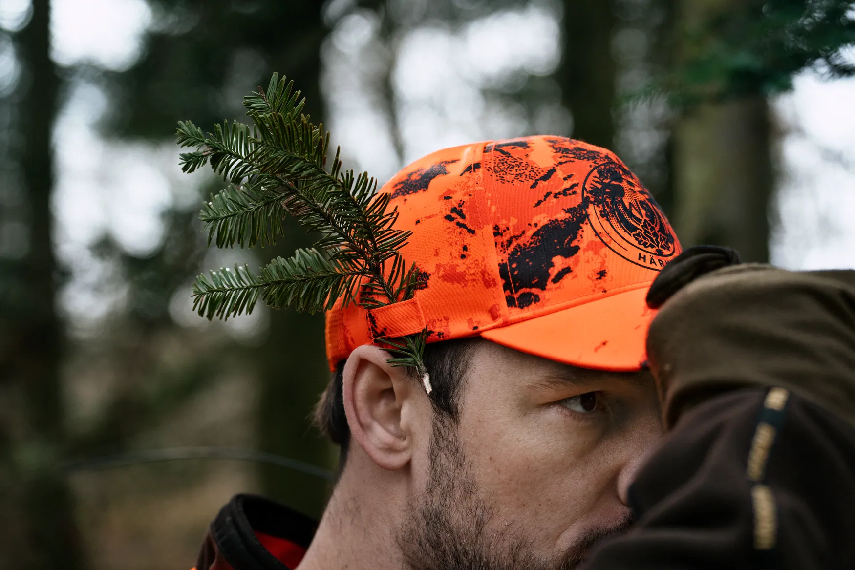 HARKILA Wildboar Pro Blaze Light Cap - AXIS MSP Orange Camo / Shadow Brown - Image 5
