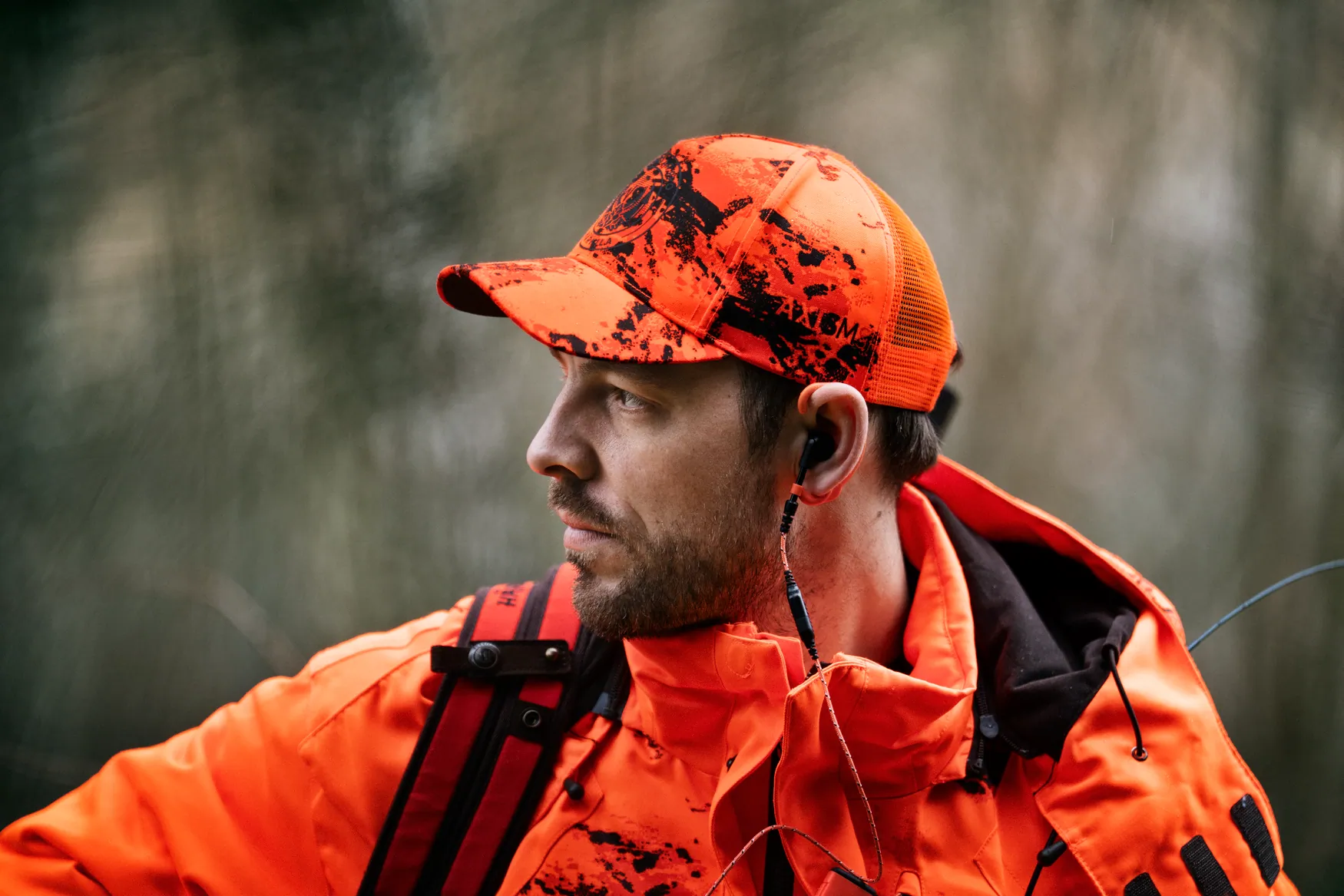 HARKILA Wildboar Pro Blaze Light Cap - AXIS MSP Orange Camo / Shadow Brown - Image 6