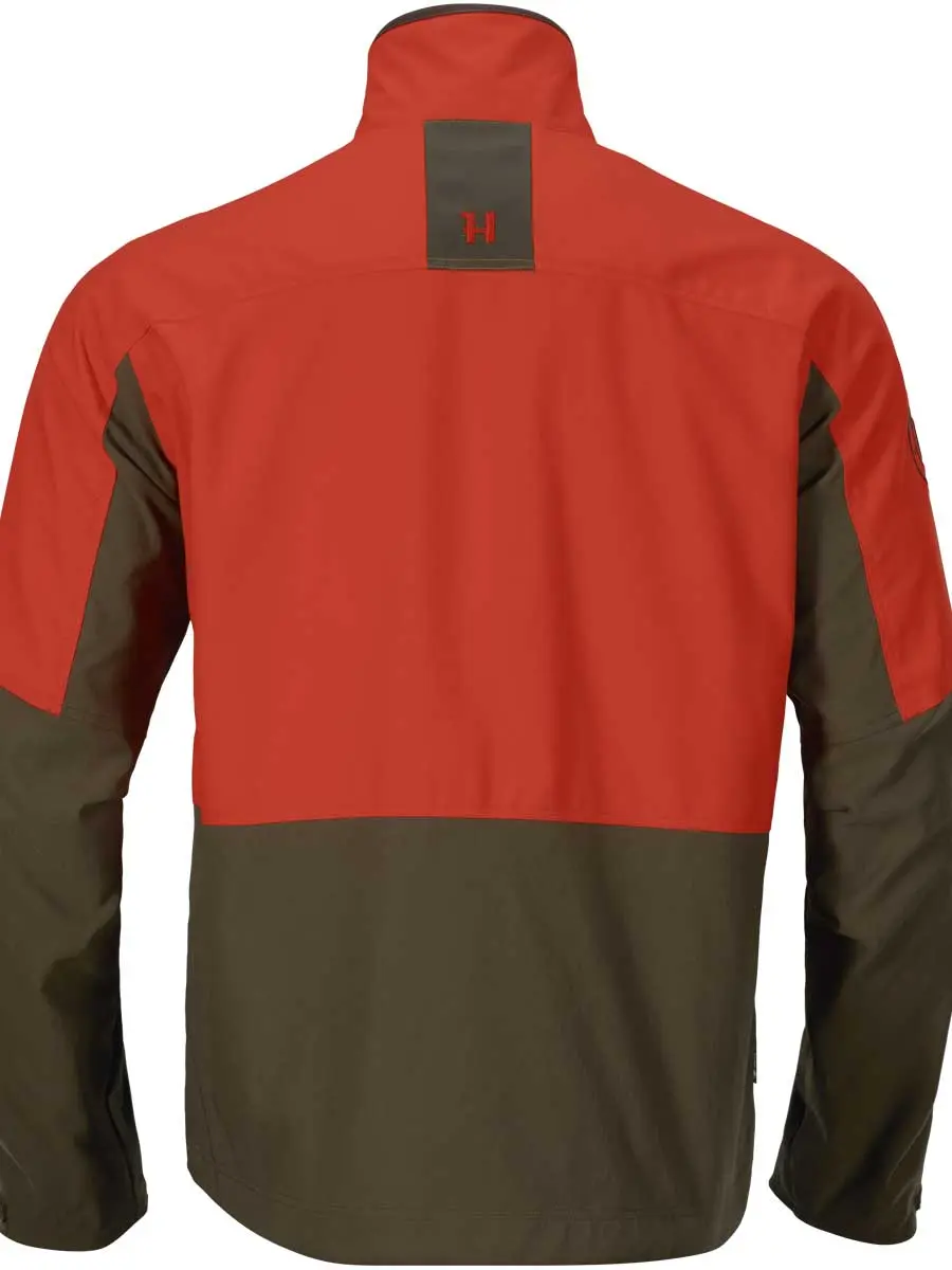 HARKILA Wildboar Pro jacket - Mens - Orange Blaze & Willow Green - Image 3