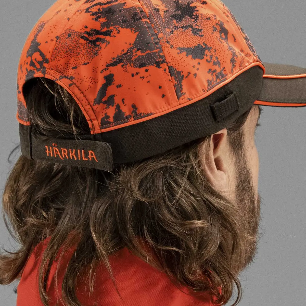 HARKILA Wildboar Pro Light Cap - Mens - Orange Blaze - Image 3