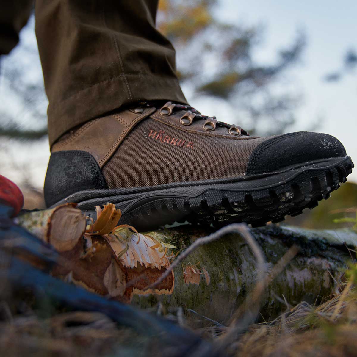 HARKILA Wildwood GTX Boots - Mens Gore-Tex Lined - Mid Brown - Image 2