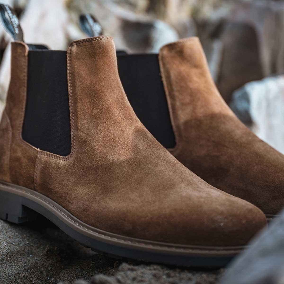 HOGGS OF FIFE Banff Country Dealer Boots - Men's - Brown Suede - Image 2