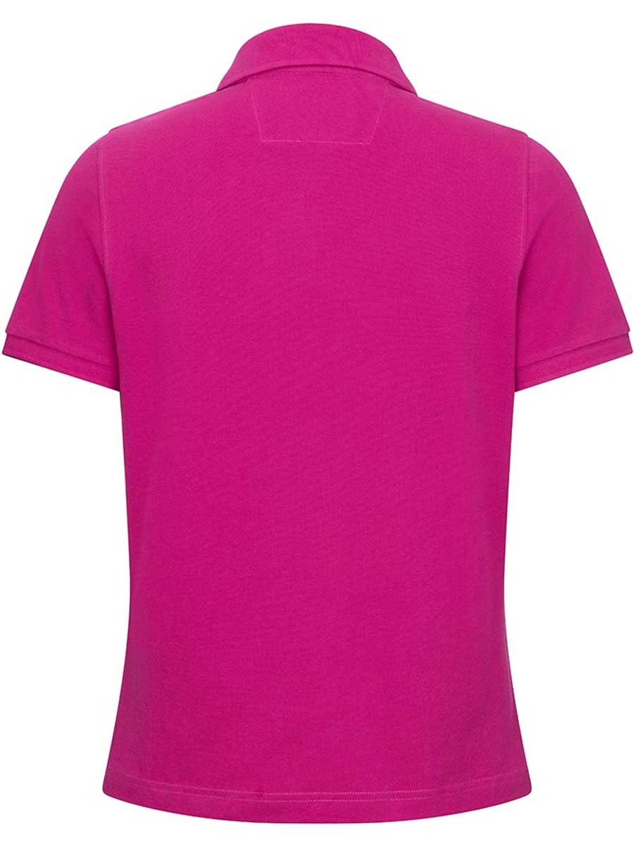 HOGGS OF FIFE Cora Pique Polo Shirt - Women's - Berry - Image 2