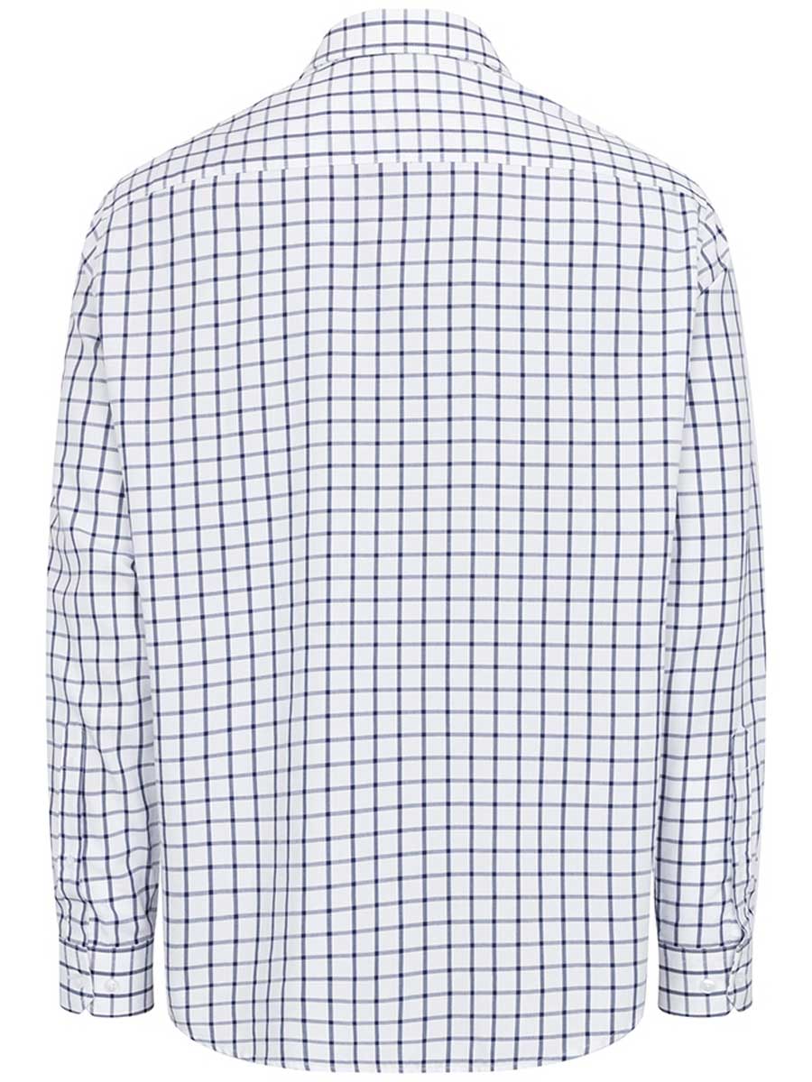 HOGGS OF FIFE Fernie Bamboo Shirt - Mens - Navy - Image 3